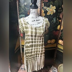 American City Wear Olive tie dye Dress (D4)
